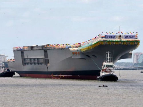 印度第二艘���a航母或于2018年建造